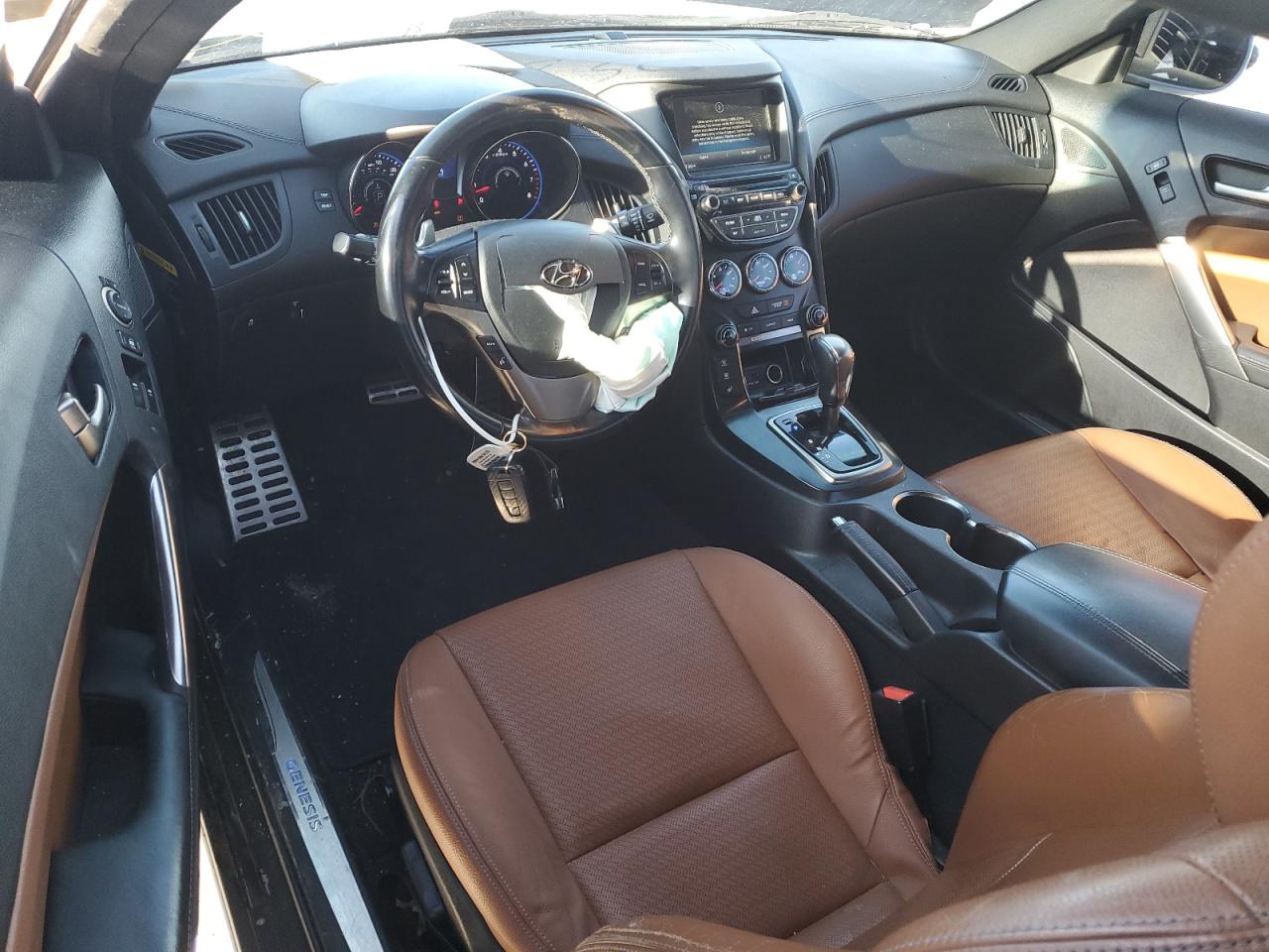 2014 Hyundai Genesis VIN KMHHU6KJ9EU119547 Copart auction photo, all over / undercarriage damage thumbnail 8