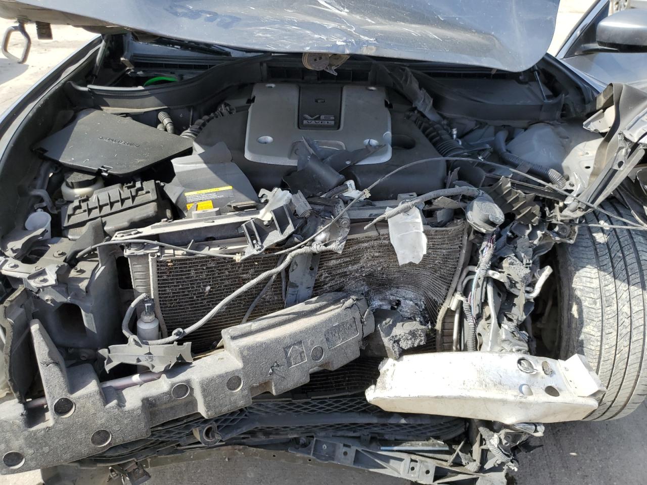 2012 Infiniti G VIN JN1CV6AR1CM677668 Copart auction photo, front end / hail damage thumbnail 11