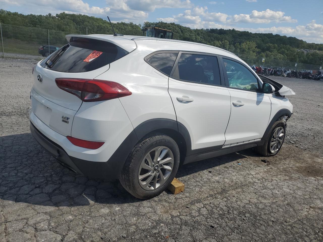 2016 Hyundai Tucson VIN KM8J3CA28GU083852 Copart auction photo, all over damage thumbnail 3