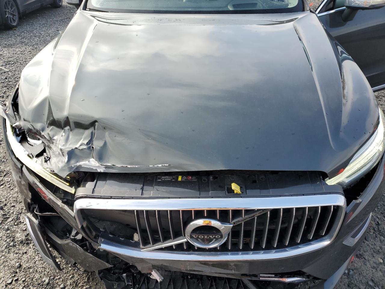 2019 Volvo XC60 VIN LYVA22RL9KB178891 Copart auction photo, front end damage thumbnail 12