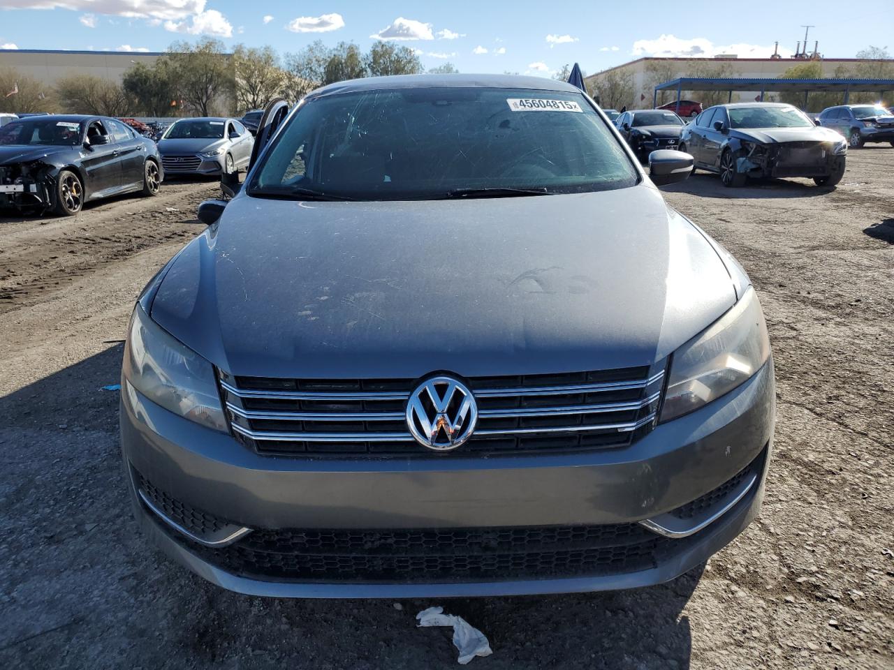 2015 Volkswagen Passat VIN 1VWBT7A35FC080093 Copart auction photo, side damage thumbnail 5