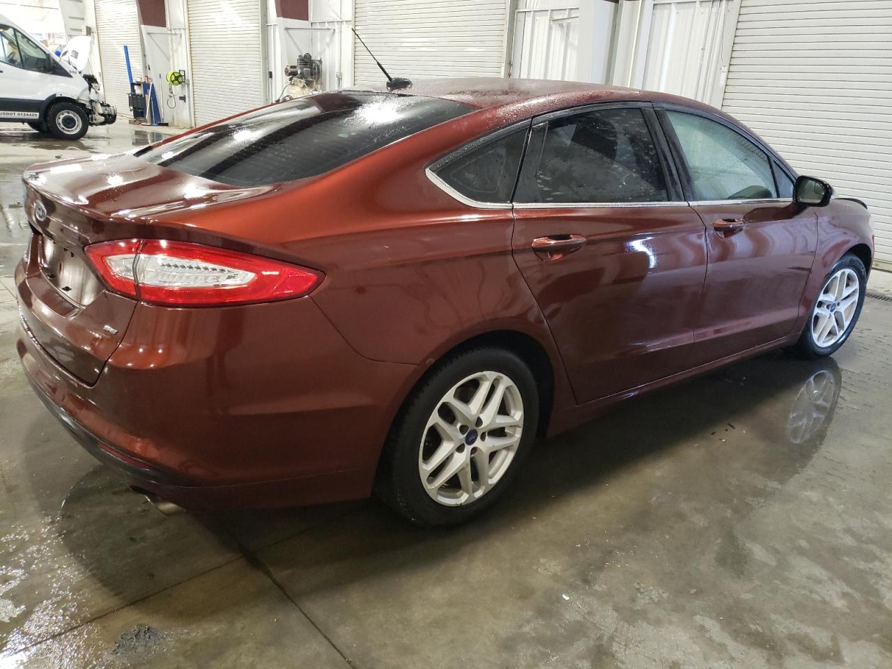 2015 Ford Fusion VIN 3FA6P0H71FR294336 Copart auction photo, front end / side damage thumbnail 3