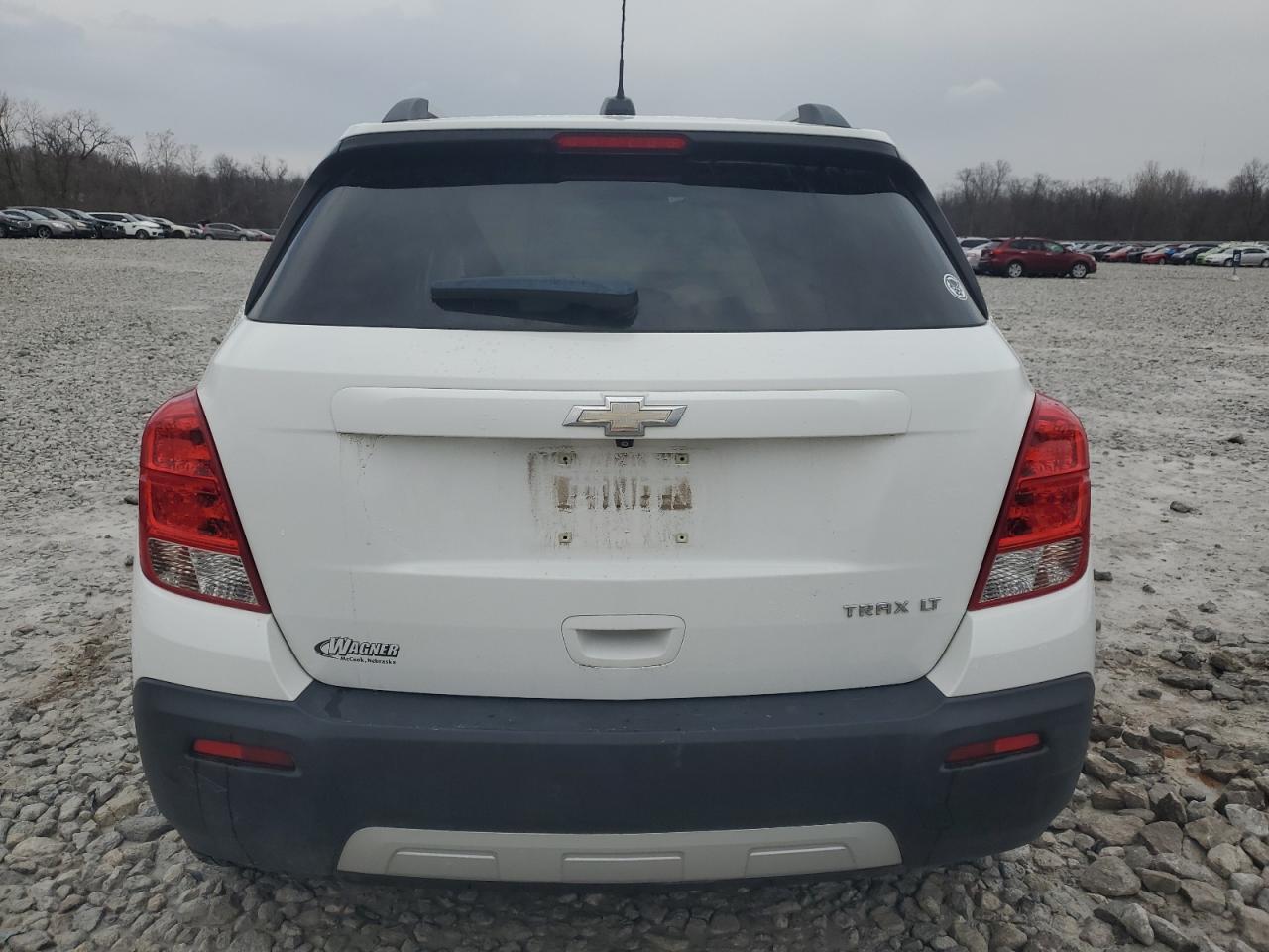 2015 Chevrolet Trax VIN KL7CJLSB9FB146742 Copart auction photo, front end / side damage thumbnail 6