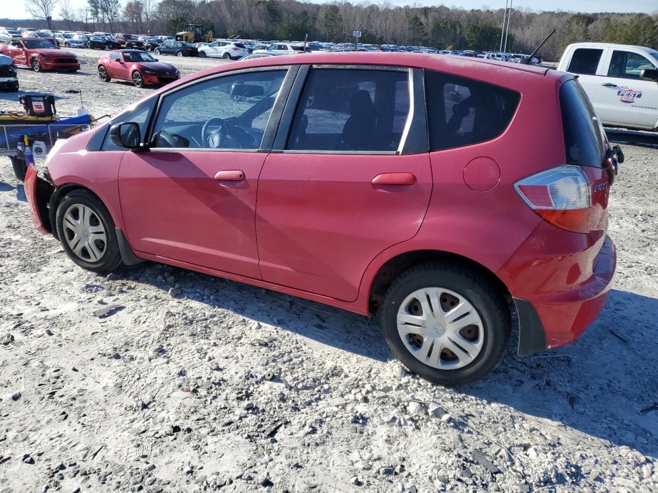 2009 Honda Fit VIN JHMGE87219S041324 Copart auction photo, front end / undercarriage damage thumbnail 2