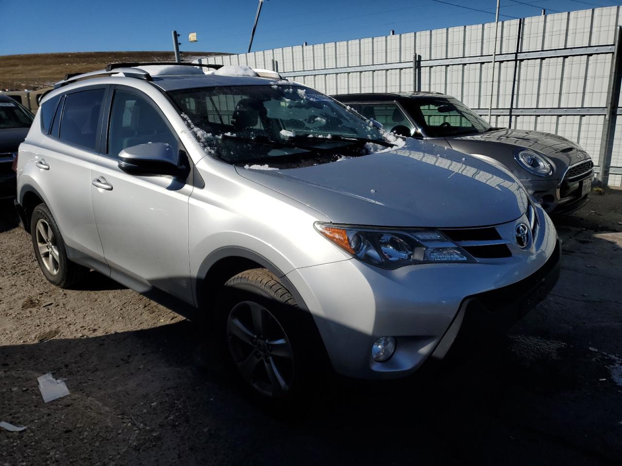2015 Toyota RAV 4 VIN JTMRFREV4FJ045153 Copart auction photo, rear end damage thumbnail 4