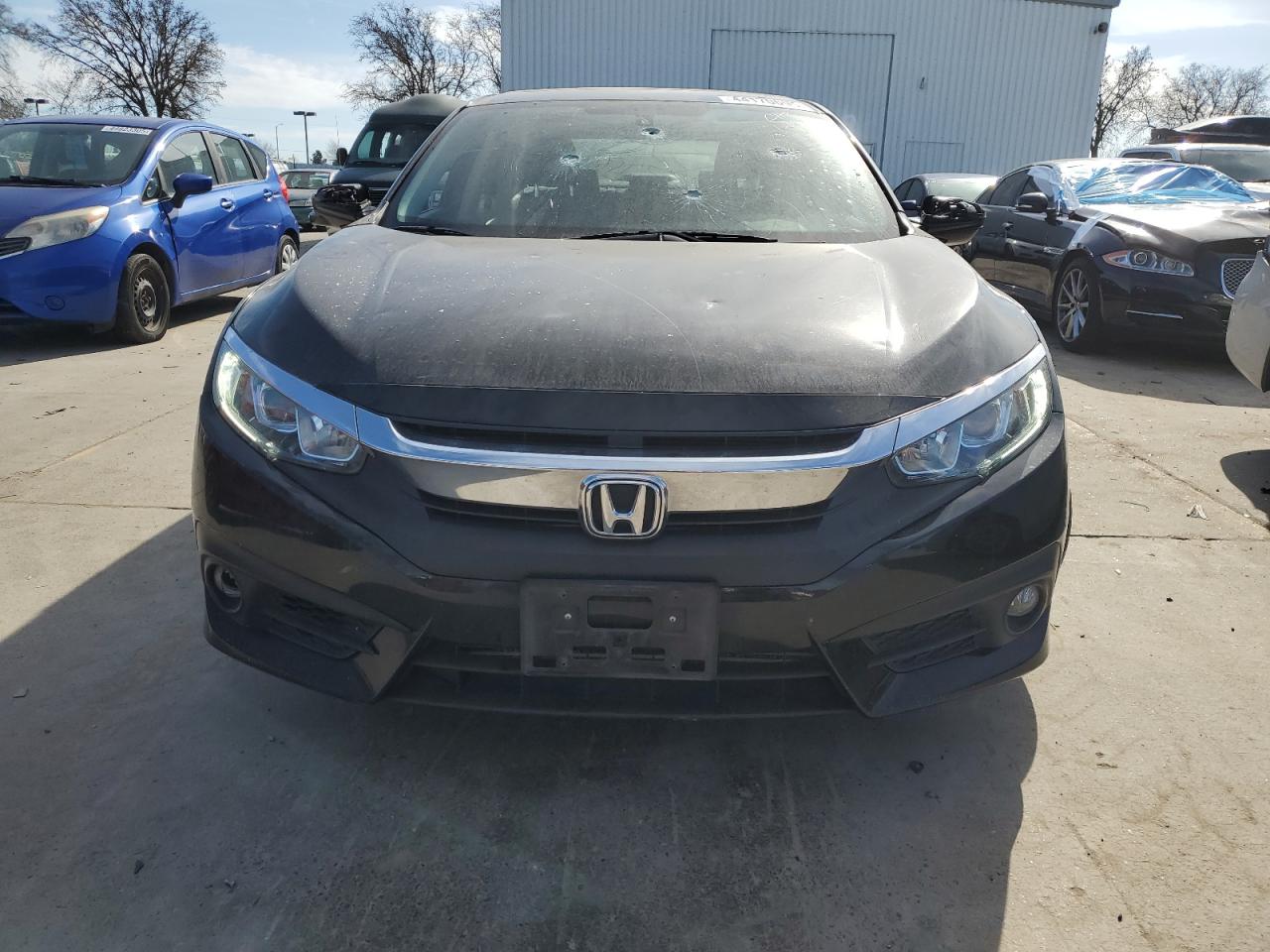 2018 Honda Civic VIN JHMFC1F32JX020248 Copart auction photo, vandalism damage thumbnail 5