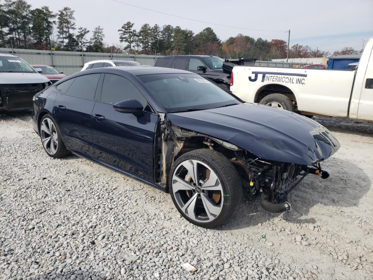 2022 Audi A7 VIN WAUV2BF26NN037484 Copart auction photo, front end / minor dent/scratches damage thumbnail 4