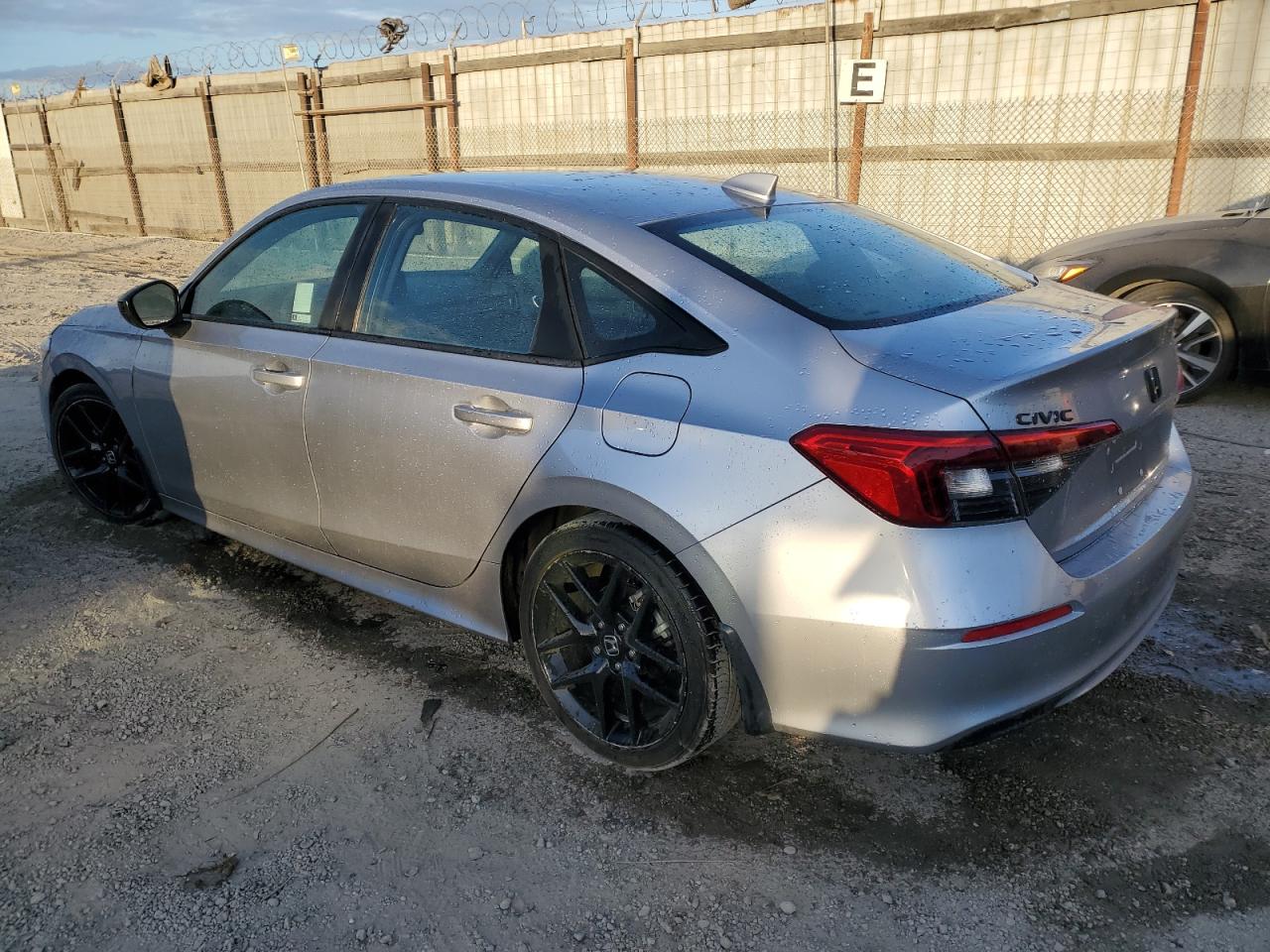 2022 Honda Civic VIN 2HGFE2F5XNH577603 Copart auction photo, front end / side damage thumbnail 2