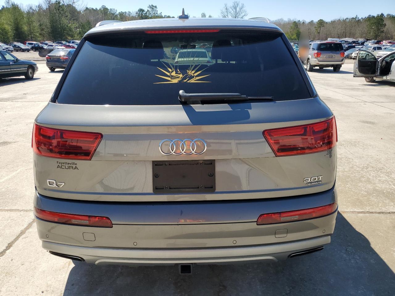 2017 Audi Q7 VIN WA1LAAF76HD003262 Copart auction photo, undercarriage damage thumbnail 6