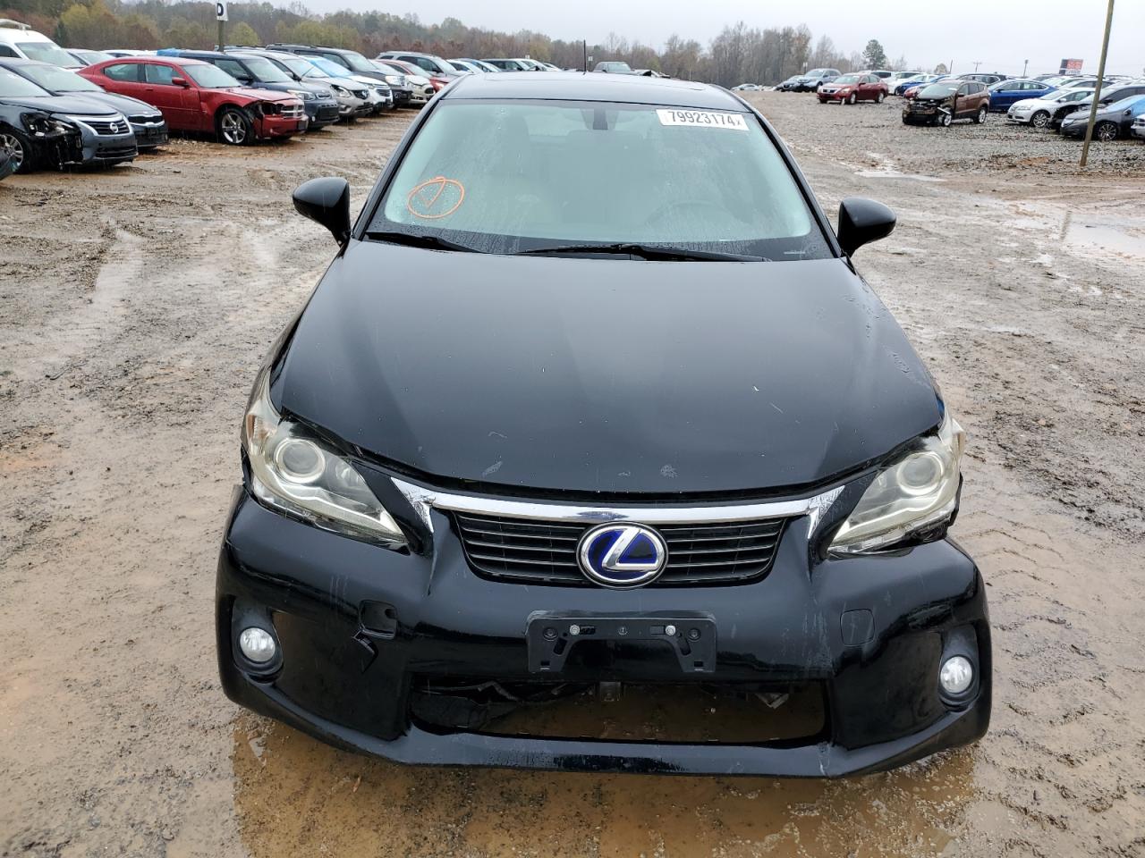 2011 Lexus CT VIN JTHKD5BH7B2030552 Copart auction photo, all over / undercarriage damage thumbnail 5