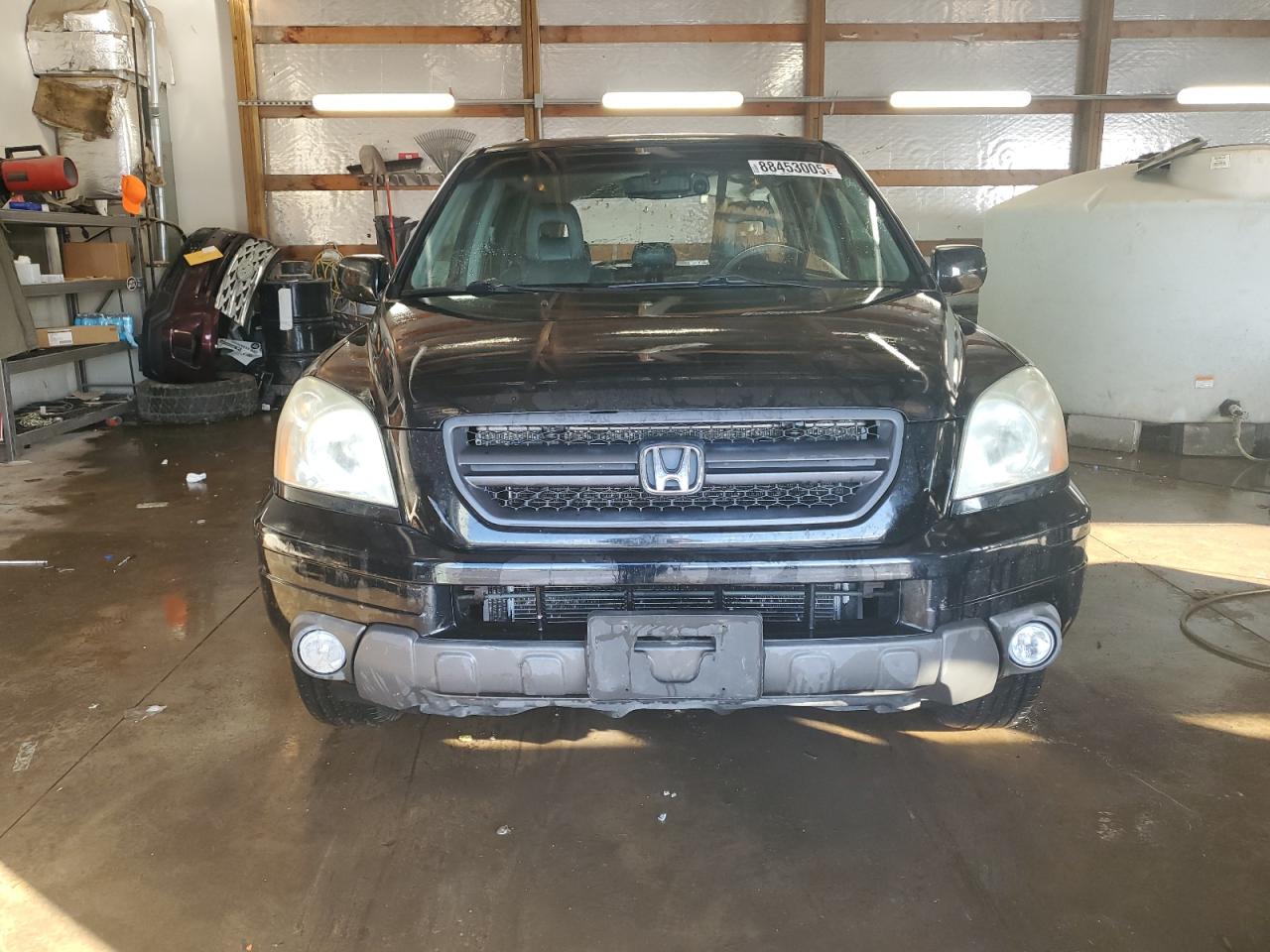 2003 Honda Pilot VIN 2HKYF18633H594395 Copart auction photo, rear end damage thumbnail 5