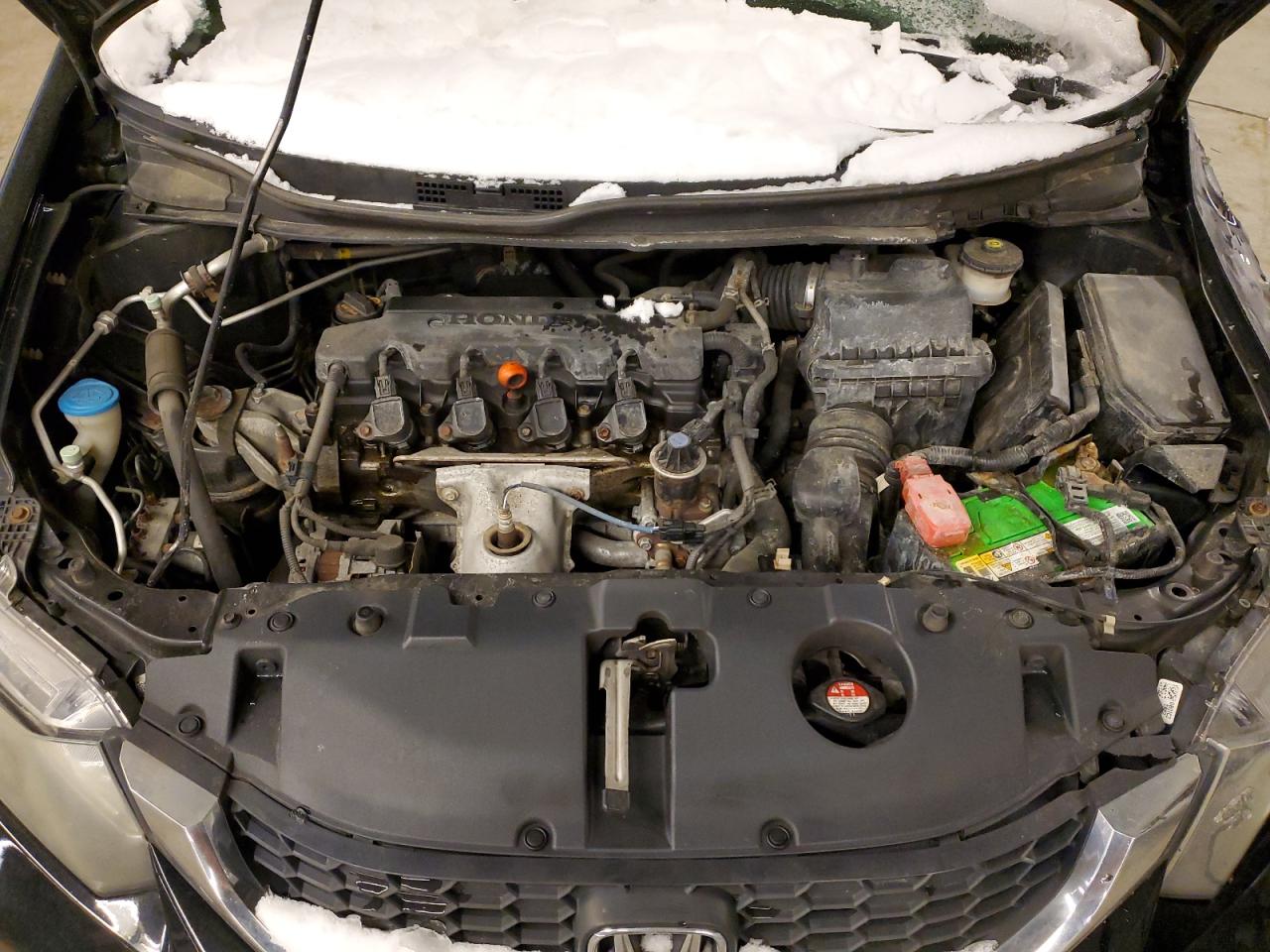 2013 Honda Civic VIN 19XFB2F55DE015724 Copart auction photo, side / front end damage thumbnail 11