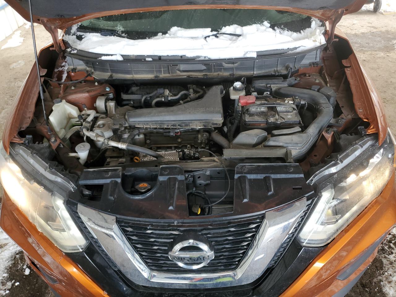2017 Nissan Rogue VIN 5N1AT2MV2HC761664 Copart auction photo, side damage thumbnail 12