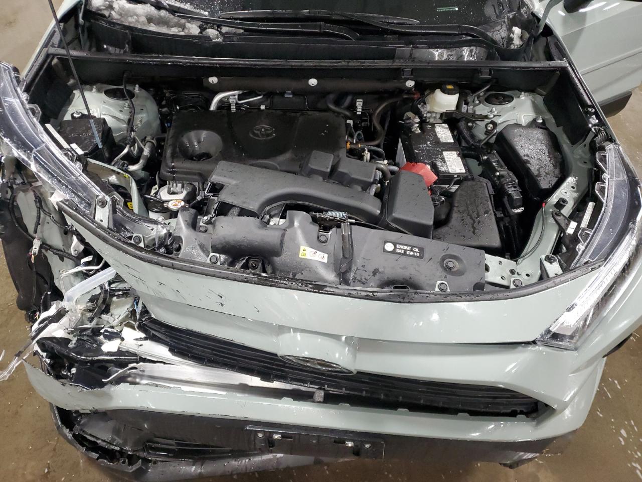 2023 Toyota RAV 4 VIN 2T3A1RFVXPW406348 Copart auction photo, front end damage thumbnail 13