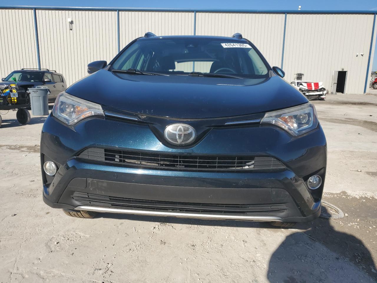2017 Toyota RAV 4 VIN 2T3YFREV8HW319552 Copart auction photo, rear end damage thumbnail 5