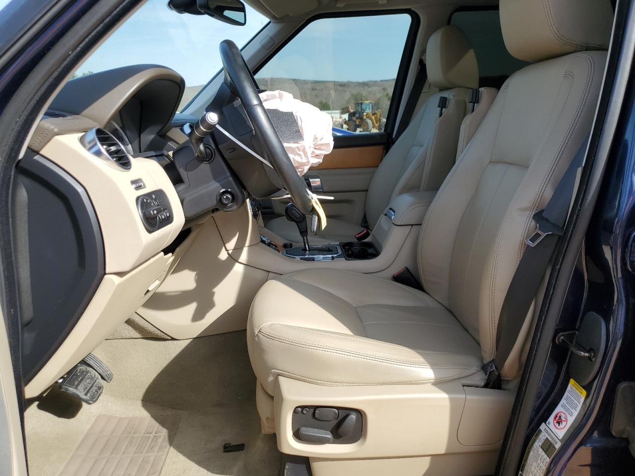 2013 Land Rover LR4 VIN SALAK2D49DA664975 Copart auction photo, front end / undercarriage damage thumbnail 7
