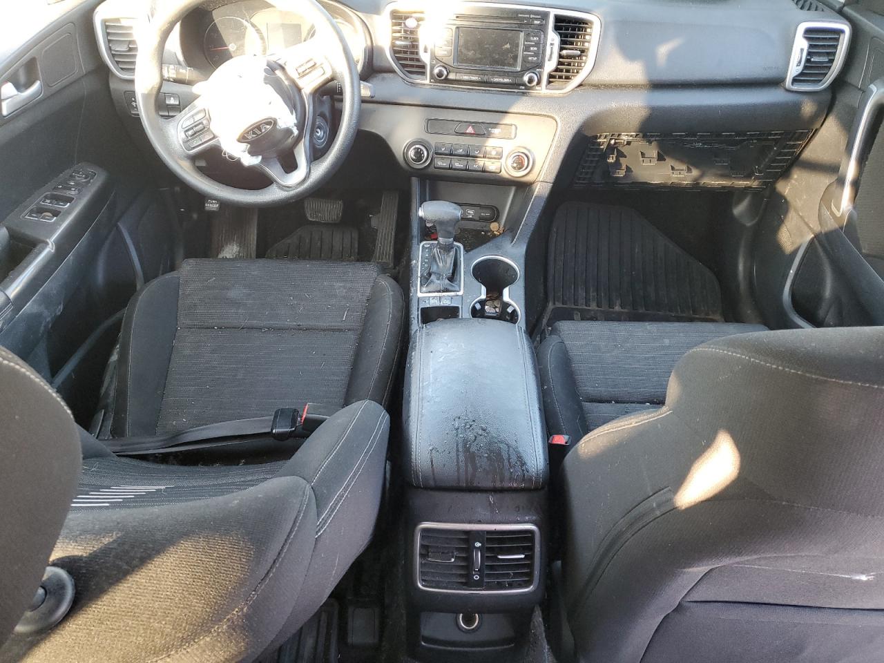 2018 KIA Sportage VIN KNDPM3AC7J7461542 Copart auction photo, front end / side damage thumbnail 8