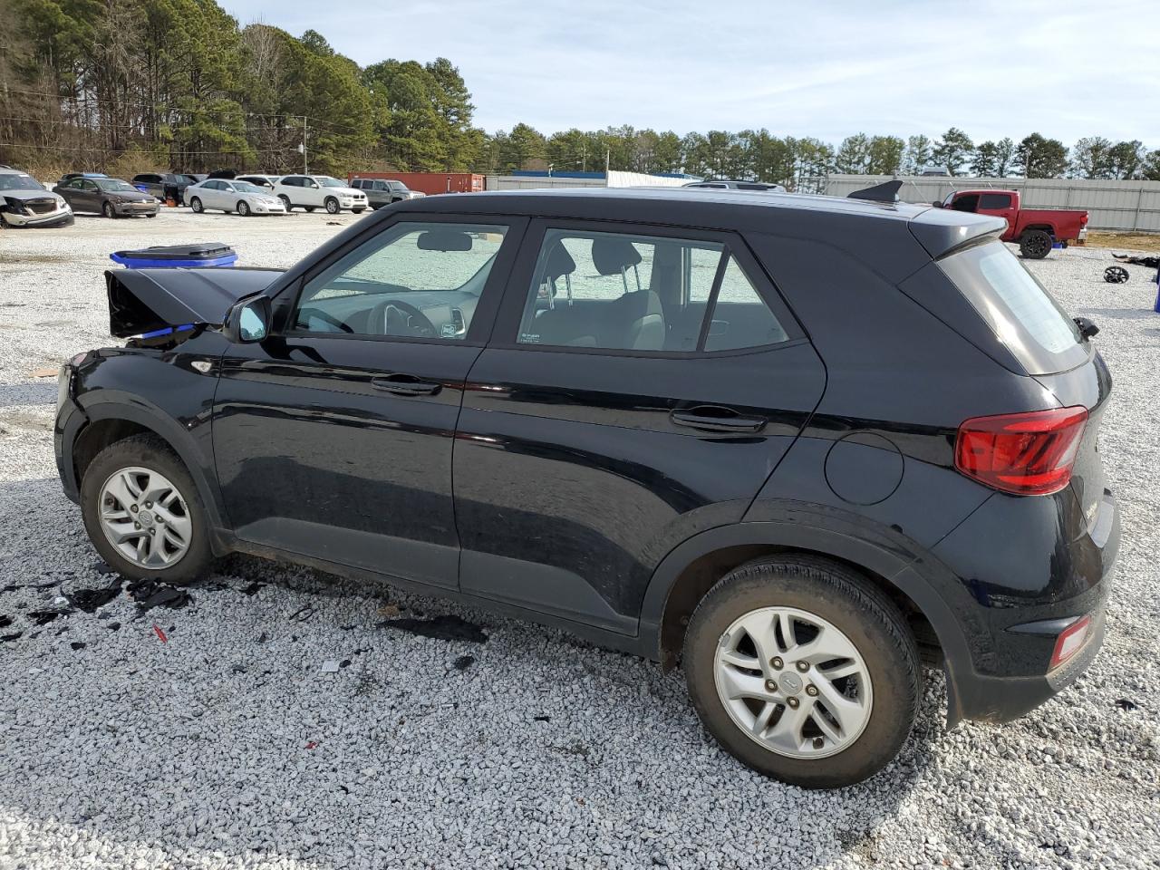 2021 Hyundai Venue VIN KMHRB8A39MU075363 Copart auction photo, front end damage thumbnail 2