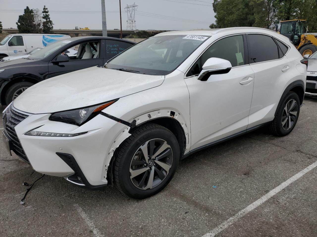 2020 Lexus NX VIN JTJDARBZ3L5004692