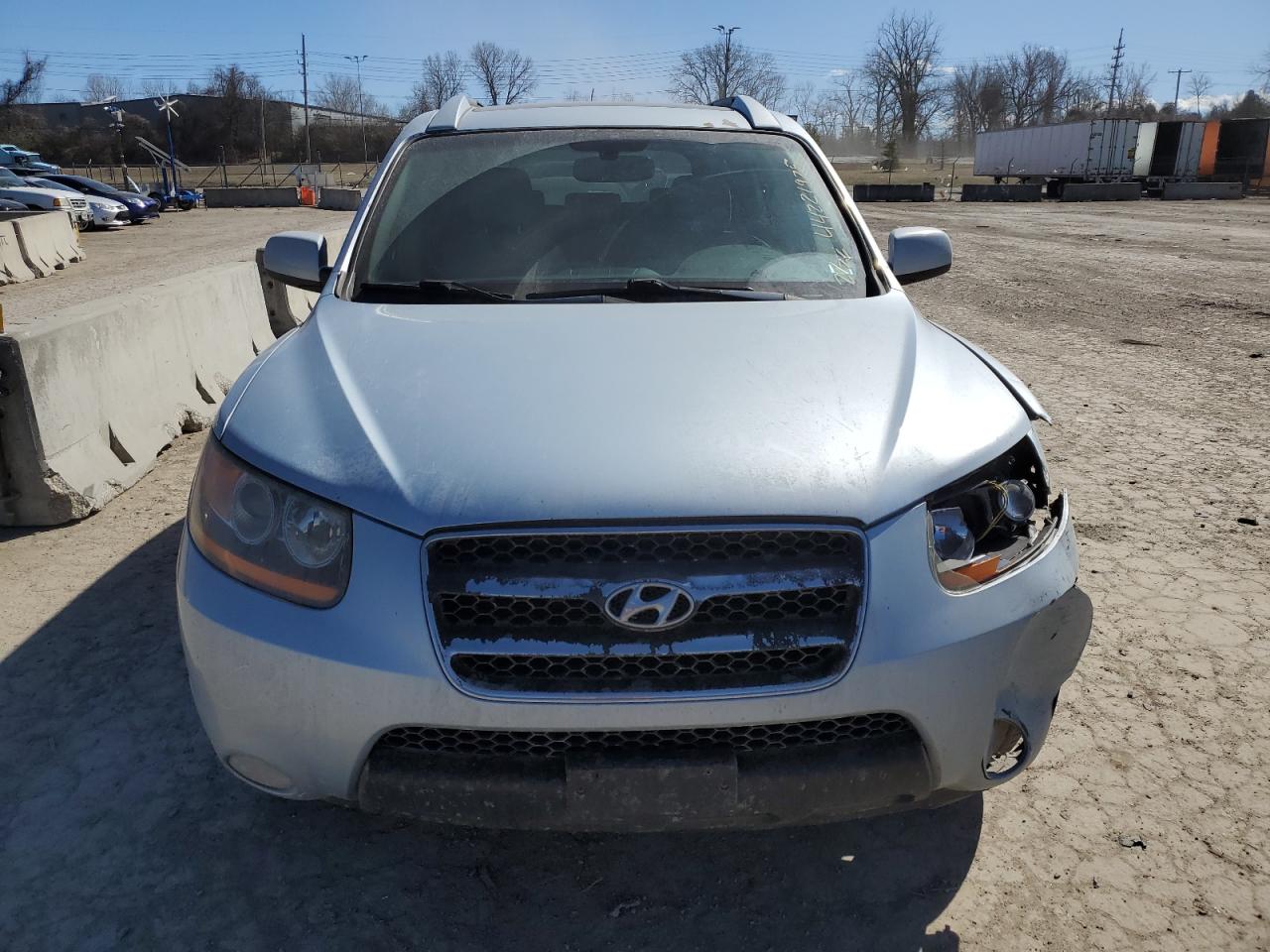 2008 Hyundai Santa Fe VIN 5NMSH13E88H145796 Copart auction photo, front end damage thumbnail 5
