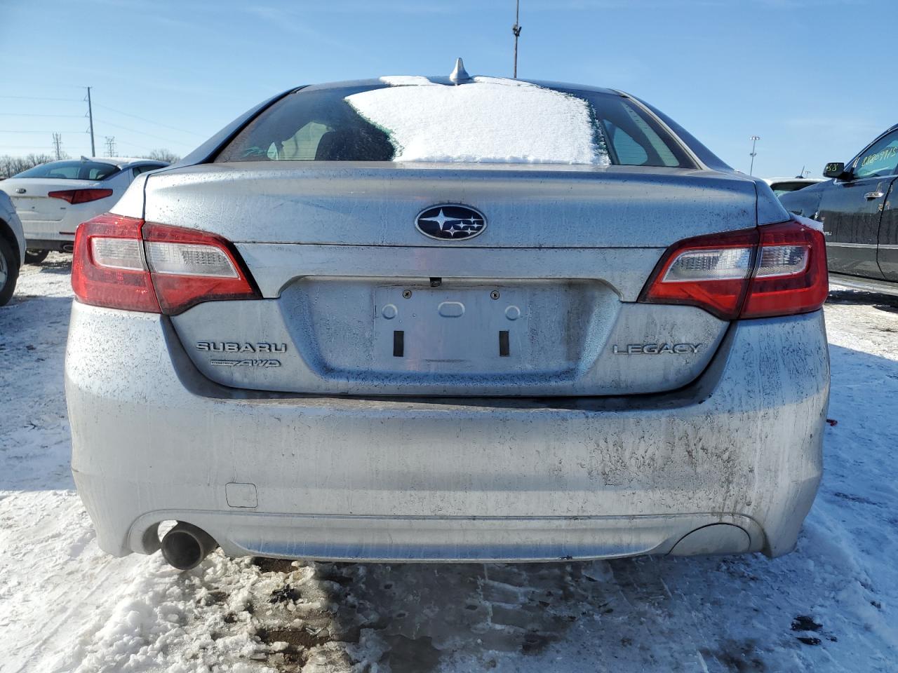 2016 Subaru Legacy VIN 4S3BNBD61G3052377 Copart auction photo, side damage thumbnail 6