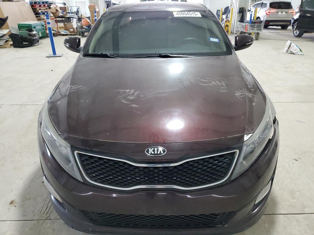 2015 KIA Optima VIN 5XXGM4A7XFG485065 Copart auction photo, mechanical / front end damage thumbnail 5