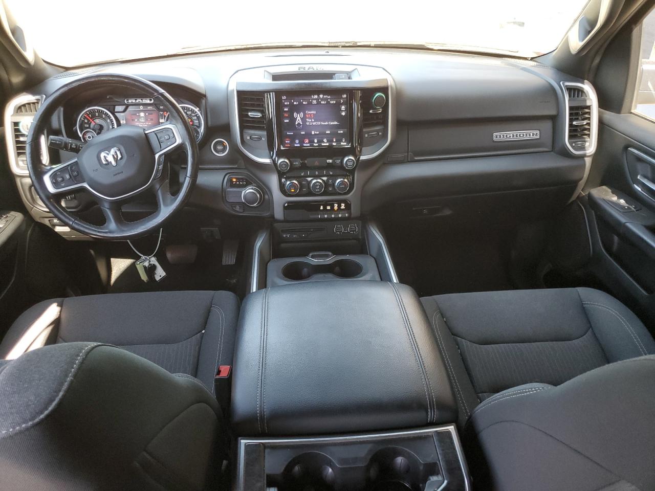 2019 RAM 1500 VIN 1C6RREFG3KN705550 Copart auction photo, rear end damage thumbnail 8