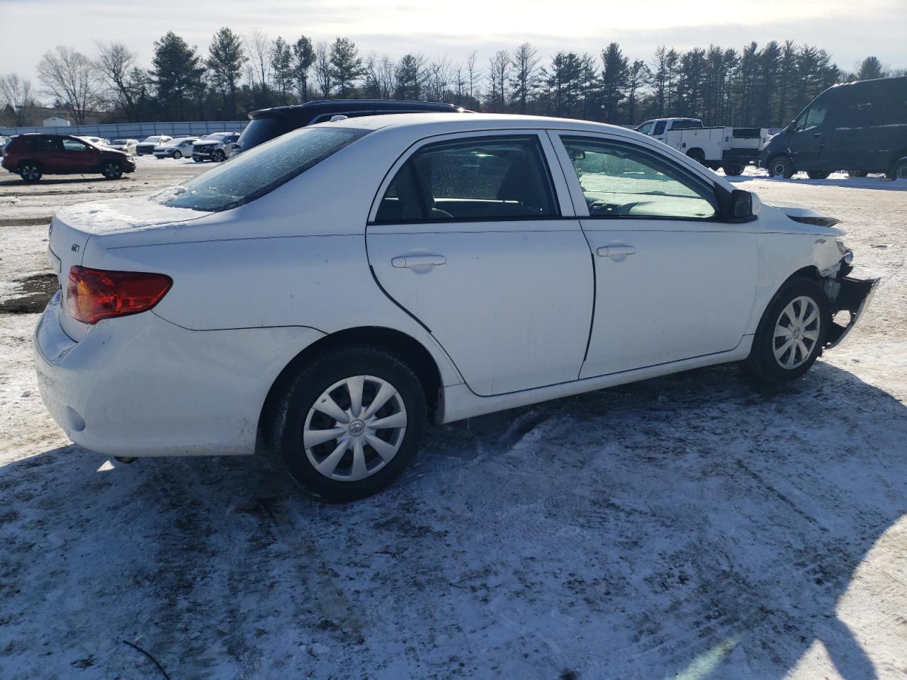 2010 Toyota Corolla VIN 1NXBU4EE8AZ378193 Copart auction photo, front end / minor dent/scratches damage thumbnail 3