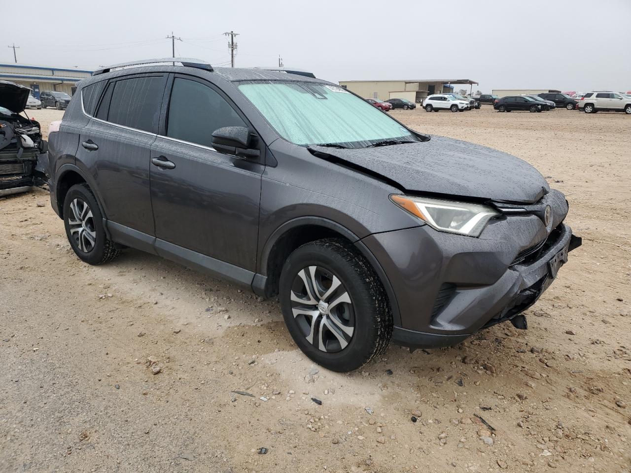 2018 Toyota RAV 4 VIN 2T3BFREV1JW736104 Copart auction photo, front end / minor dent/scratches damage thumbnail 4