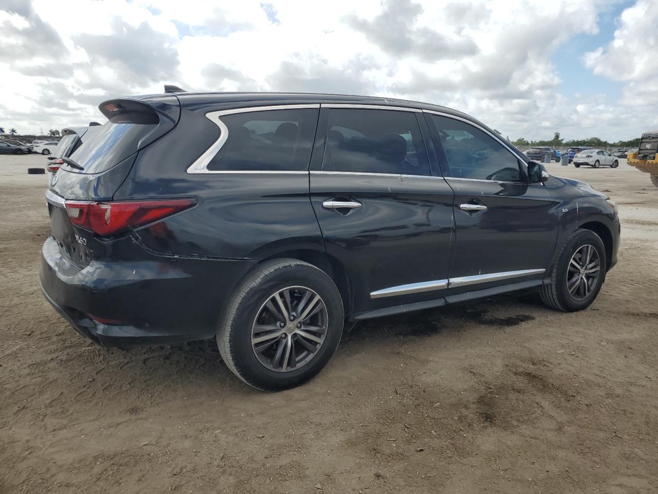 2018 Infiniti QX60 VIN 5N1DL0MN9JC522376 Copart auction photo, rear end damage thumbnail 3