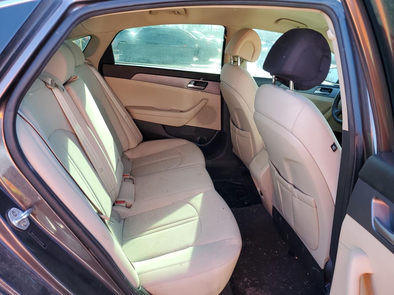 2015 Hyundai Sonata VIN 5NPE24AF3FH039106 Copart auction photo, front end / side damage thumbnail 10