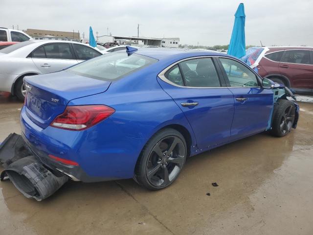 2019 Genesis G70 VIN KMTG44LA9KU031310 Copart auction photo, front end damage thumbnail 3