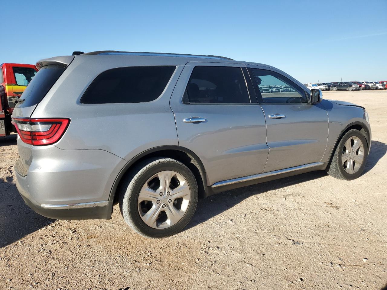 2015 Dodge Durango VIN 1C4RDHAGXFC946457 Copart auction photo, rear end damage thumbnail 3