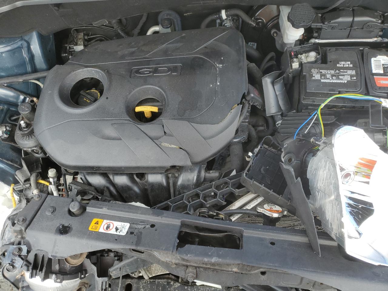 2019 KIA Soul VIN KNDJP3A5XK7629416 Copart auction photo, front end damage thumbnail 11