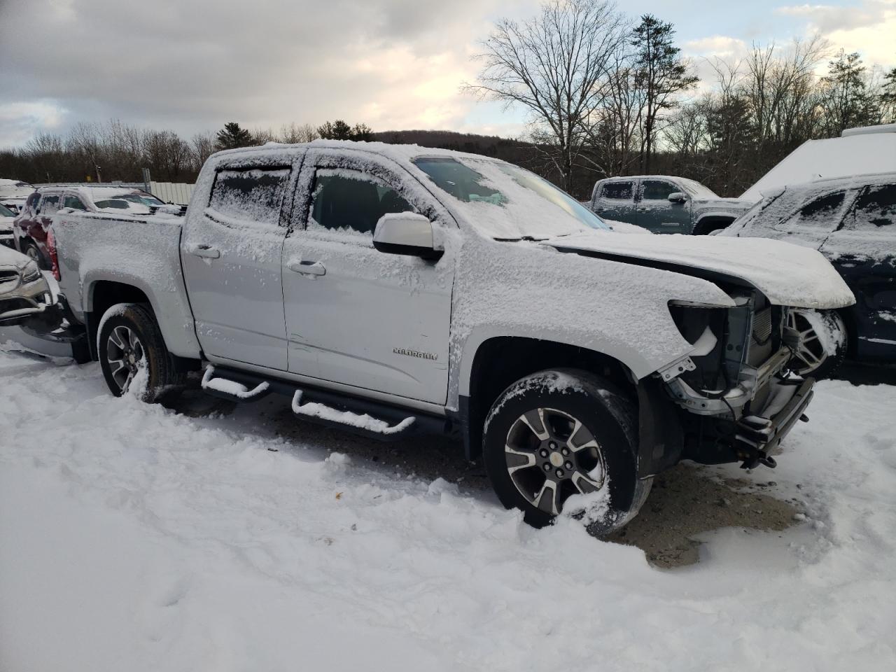 2016 Chevrolet Colorado VIN 1GCGTDE37G1126554 Copart auction photo, front end damage thumbnail 4