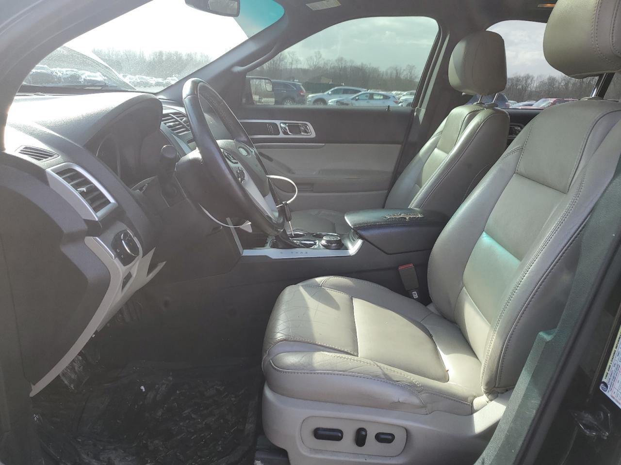 2013 Ford Explorer VIN 1FM5K8D81DGA28932 Copart auction photo, front end / rear end damage thumbnail 7