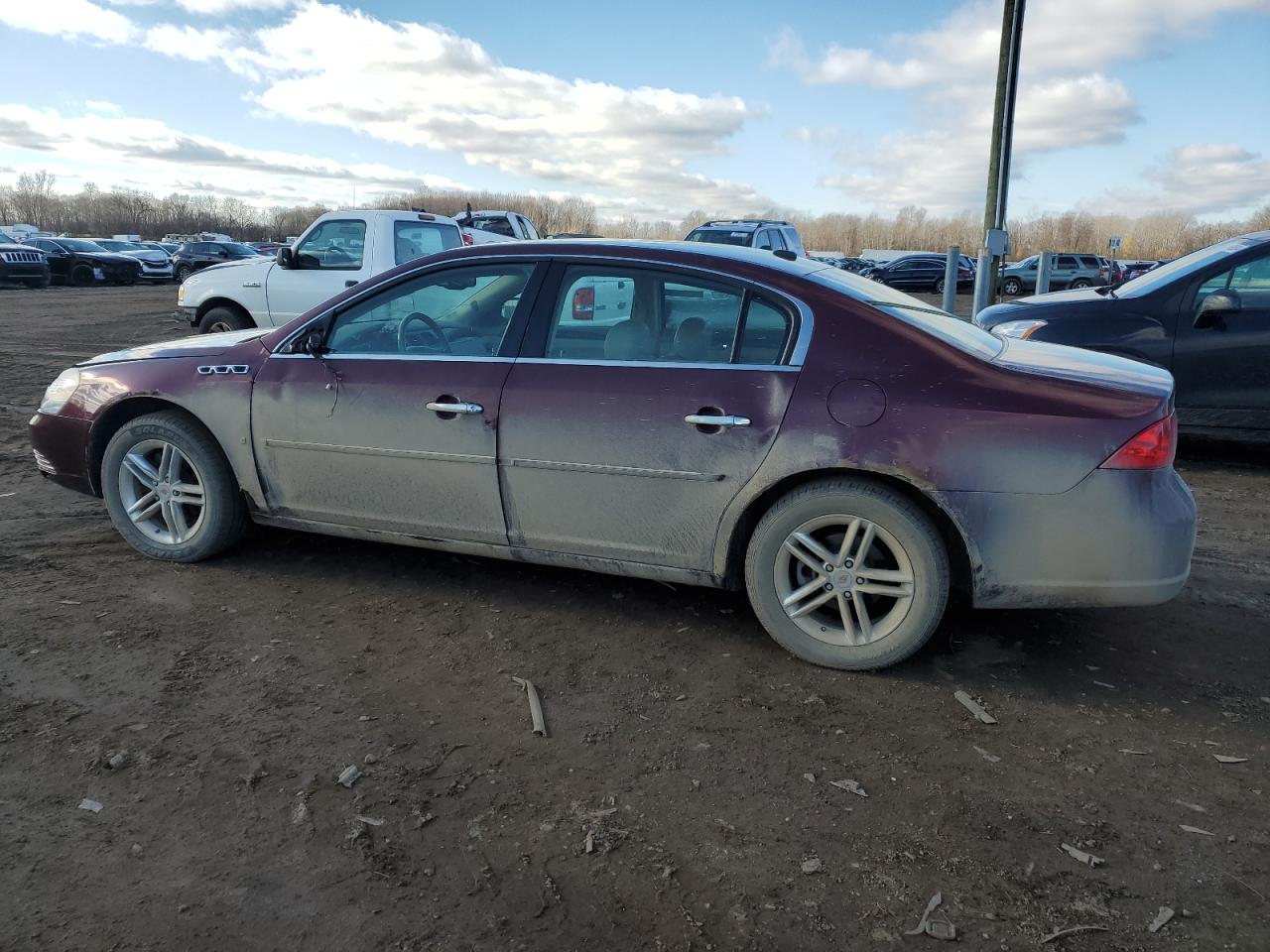 2006 Buick Lucerne VIN 1G4HD57286U163939 Copart auction photo, front end / side damage thumbnail 2