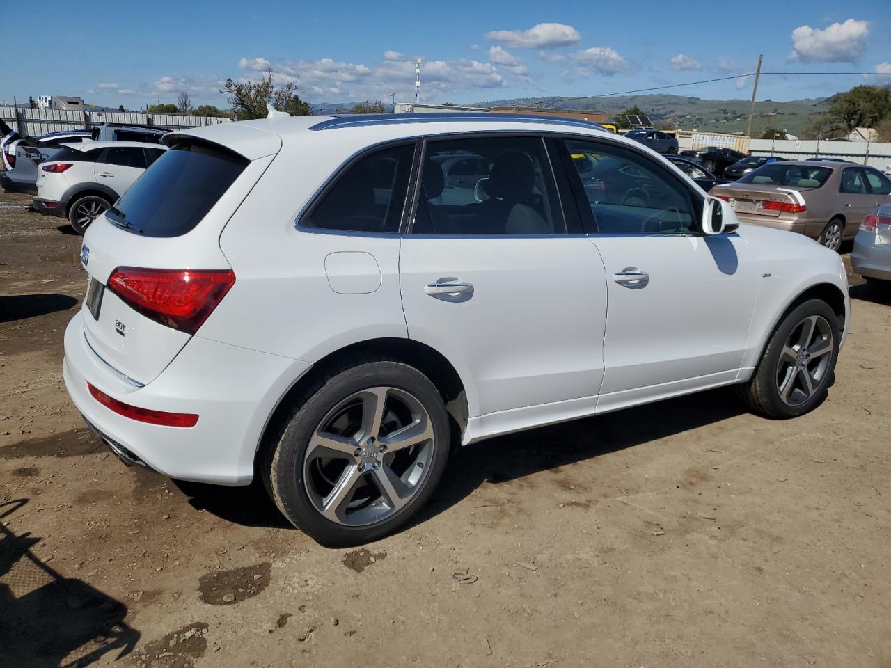 2017 Audi Q5 VIN WA1D7AFP1HA034276 Copart auction photo, side damage thumbnail 3