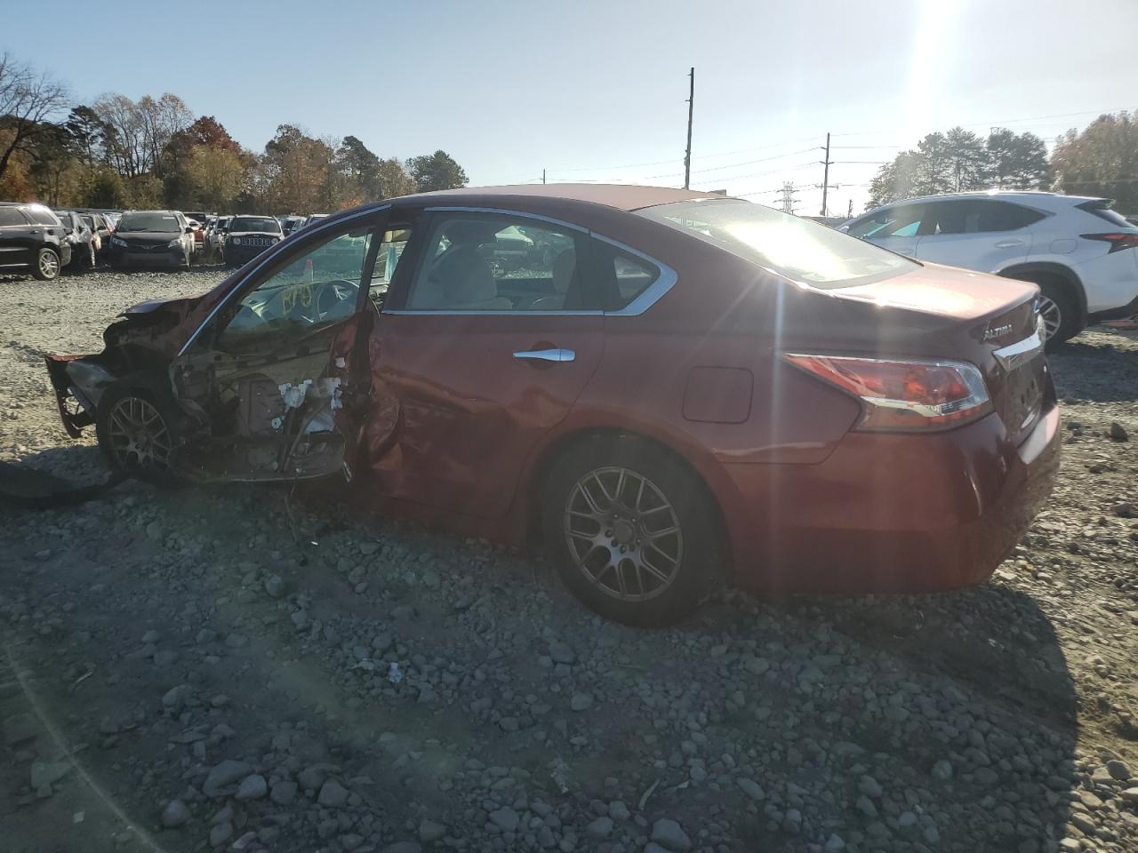 2013 Nissan Altima VIN 1N4AL3AP7DN501278 Copart auction photo, front end / side damage thumbnail 2