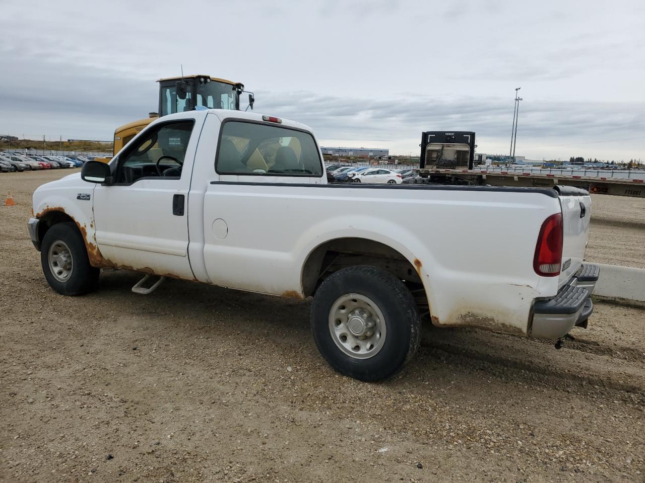 2003 Ford F250 VIN 1FTNF20L33EC33209 Copart auction photo, vandalism / side damage thumbnail 2