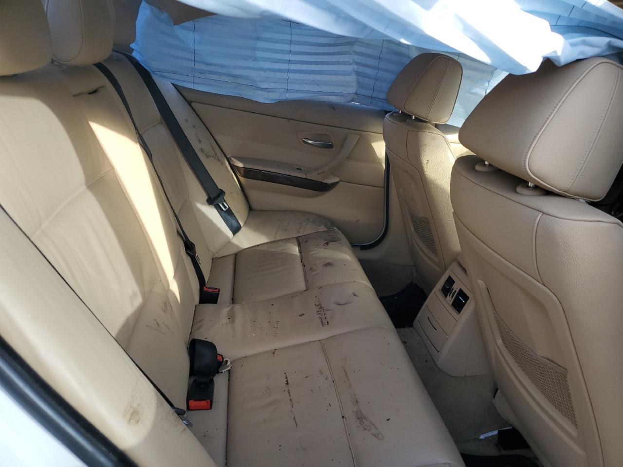 2008 BMW 3er VIN WBAVA37528NL57486 Copart auction photo, front end / side damage thumbnail 10