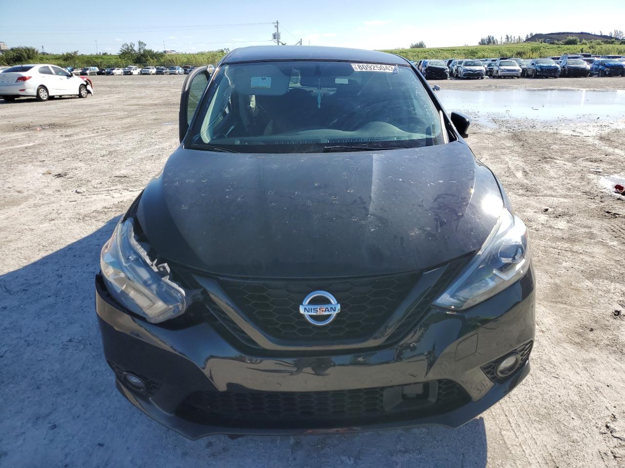 2018 Nissan Sentra VIN 3N1AB7AP1JY281822 Copart auction photo, side damage thumbnail 5