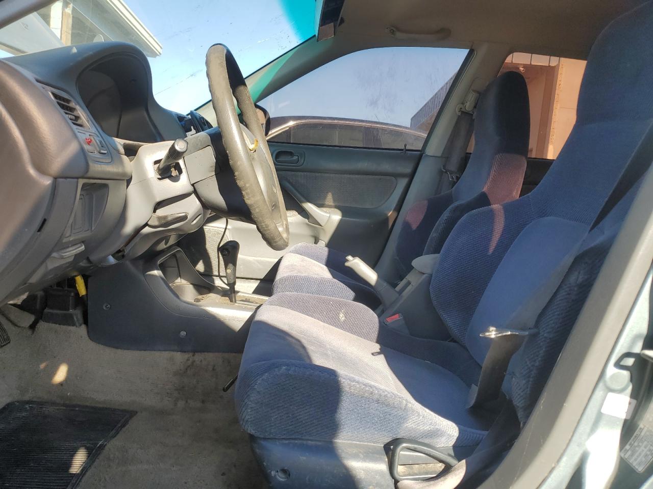 2000 Honda Civic VIN 2HGEJ6615YH505899 Copart auction photo, all over damage thumbnail 7