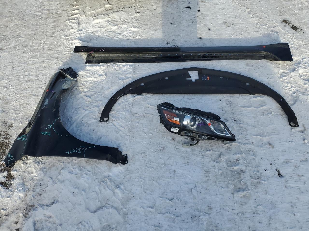 2020 Chevrolet Impala VIN 1G1105S31LU104219 Copart auction photo, front end / side damage thumbnail 14