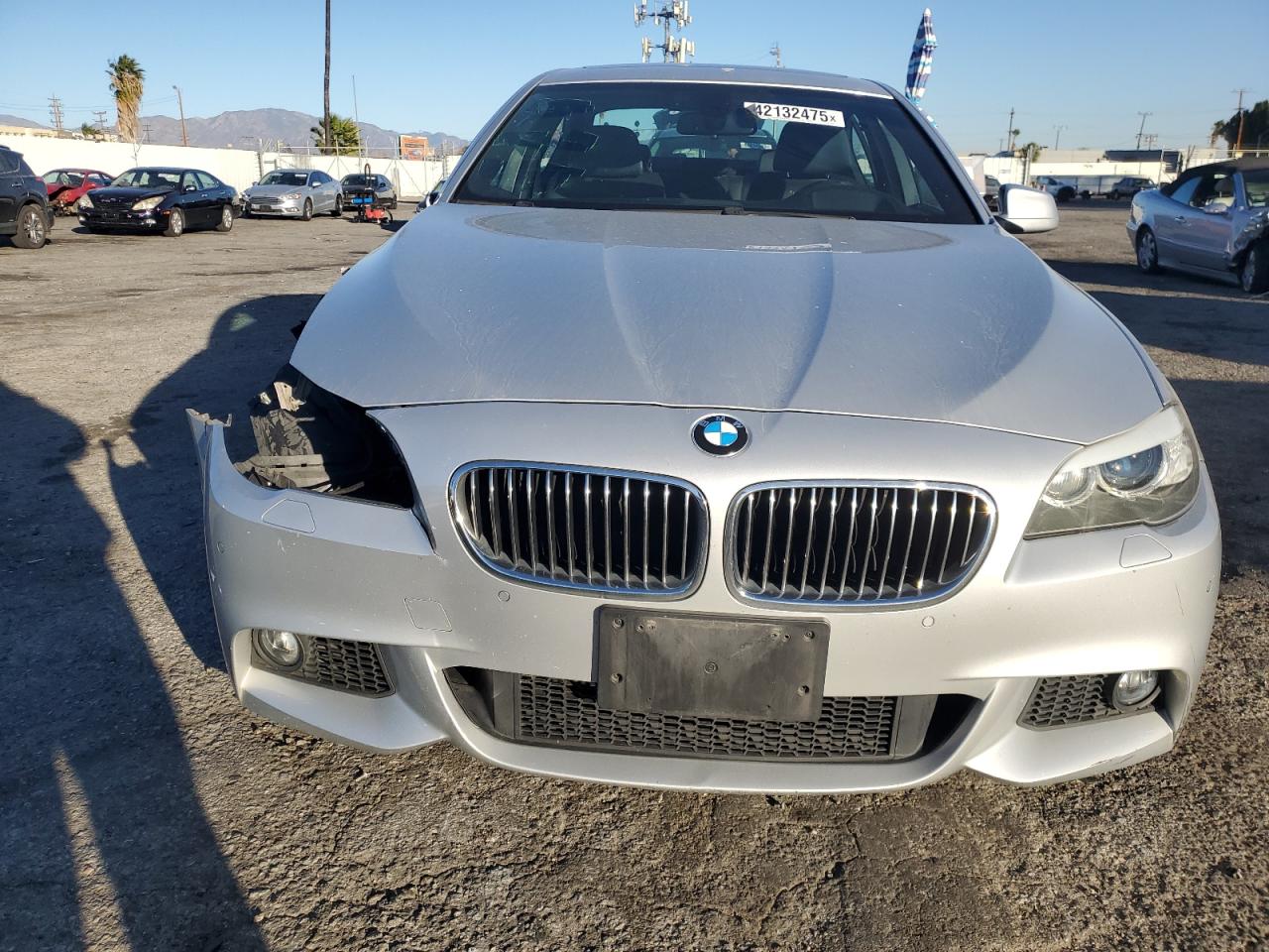 2013 BMW 5er VIN WBAXG5C57DD232699 Copart auction photo, all over damage thumbnail 5