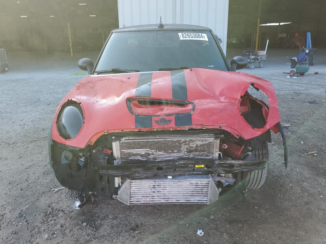 2010 MINI Cooper VIN WMWMS3C54ATY08532 Copart auction photo, front end damage thumbnail 5