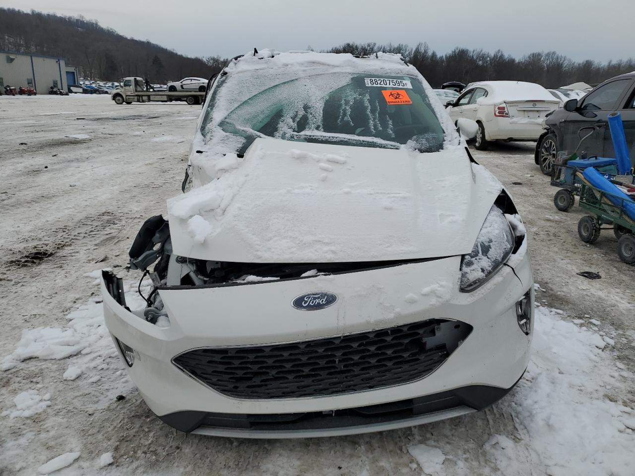 2020 Ford Escape VIN 1FMCU9H69LUC67239 Copart auction photo, all over damage thumbnail 5