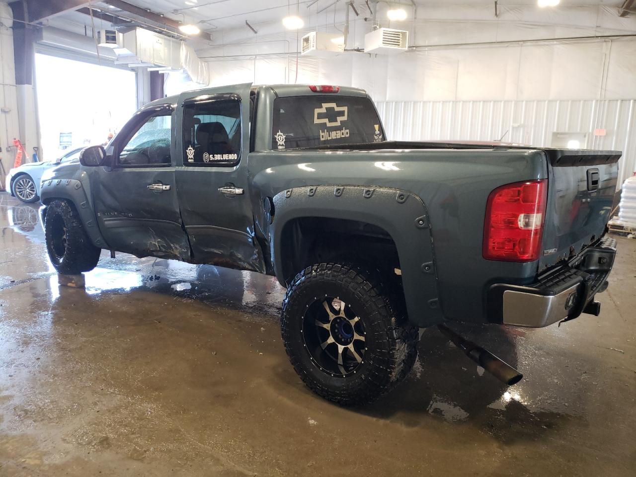 2009 Chevrolet Silverado VIN 3GCEK33369G263478 Copart auction photo, rollover damage thumbnail 2