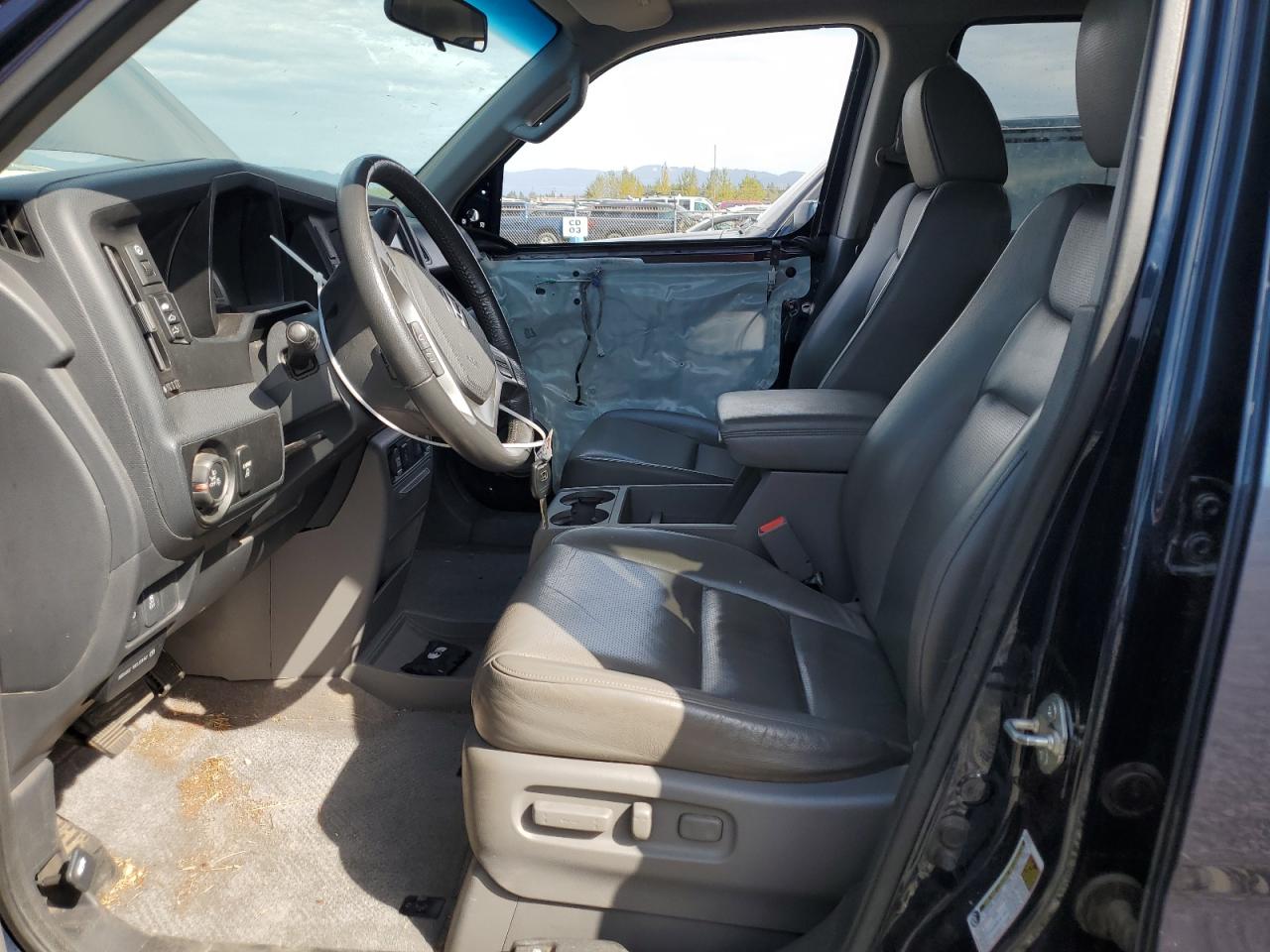 2012 Honda Ridgeline VIN 5FPYK1F58CB458467 Copart auction photo, front end damage thumbnail 7
