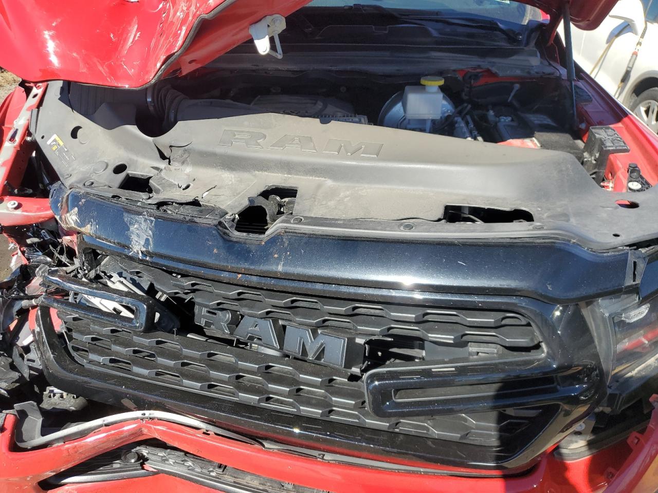 2022 RAM 1500 VIN 1C6SRFMT0NN435642 Copart auction photo, front end / side damage thumbnail 11